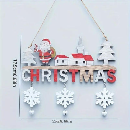 Lighteme Santa Claus wooden decoration