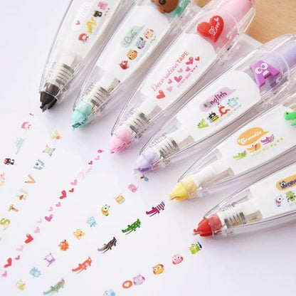 Lighteme DIY Spitzen-Dekorationsbandstift | 6er-Set