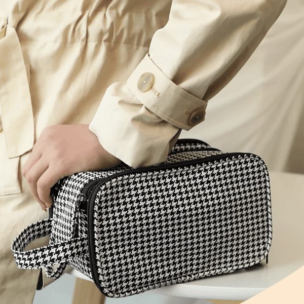 Lighteme Reisekosmetiktasche mit großem Fassungsvermögen
