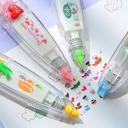 Lighteme DIY Spitzen-Dekorationsbandstift | 6er-Set