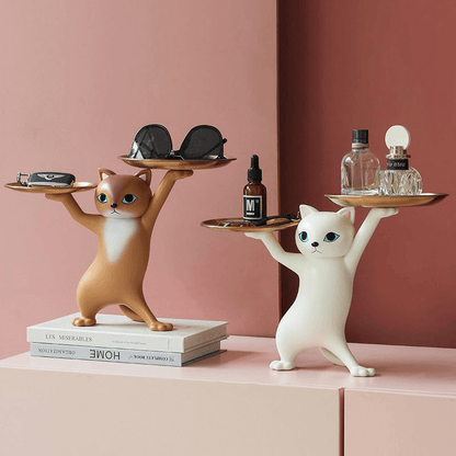 Lighteme Kreativer Katzen-Halteteller
