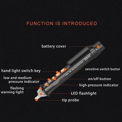 Lighteme AC/DC Voltage Test Pencil, 12V/48V-1000V Voltage Sensitivity Electric Compact Pen