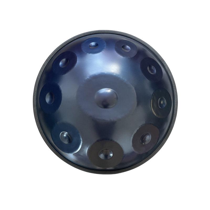 Lighteme Handmade Custom HandPan Drum E La Sirena Scale 22 Inches 9/10/12 Notes Nitride Steel Percussion Instrument