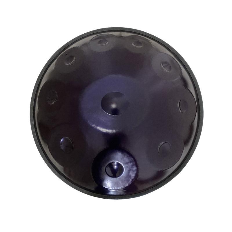 Lighteme Handmade Custom HandPan Drum E La Sirena Scale 22 Inches 9/10/12 Notes Nitride Steel Percussion Instrument