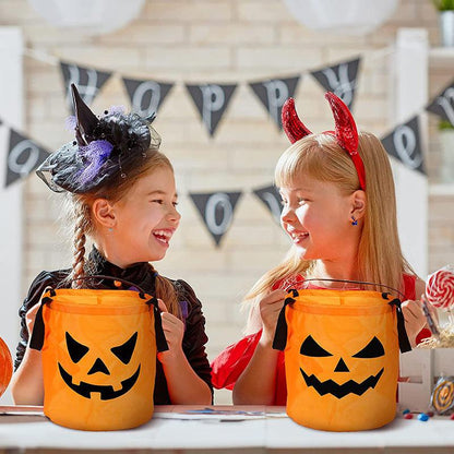 Lighteme - Halloween-Kürbiseimer mit LED-Lichtern | 1 KAUFEN, 1 GRATIS ERHALTEN (2 STK.)