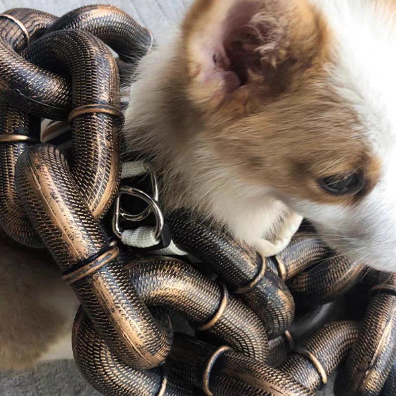 Lighteme Lustiges großes Hundehalsband