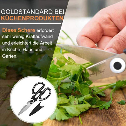Lighteme Multifunktionale Küchenschere aus Edelstahl 