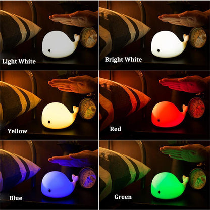 Lighteme Cute Dolphin Touch Night Light