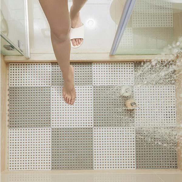 Tapis de salle de bain antidérapant Lighteme (7 couleurs)