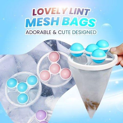 Lighteme 1+1 Free | Sac en filet pour filtre à cheveux pour machine à laver