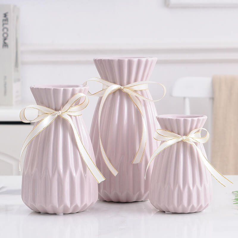 Lighteme Fashion White Porcelain Vase