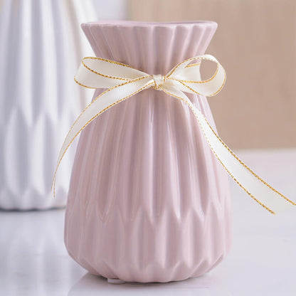 Lighteme Fashion White Porcelain Vase