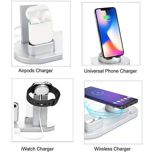 Lighteme Multifunctional 4 in 1 Wireless Charger (2 colors)