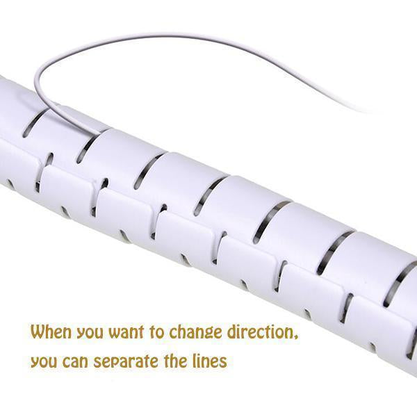 Gaine de protection pour câbles et lignes de données Lighteme (3 couleurs et 4 types)
