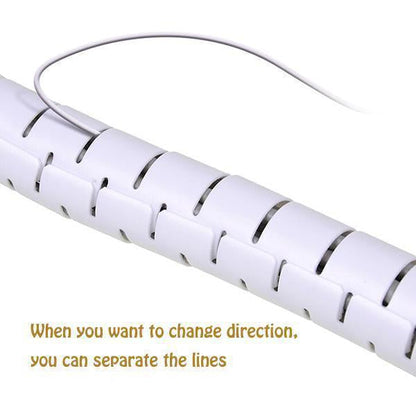 Gaine de protection pour câbles et lignes de données Lighteme (3 couleurs et 4 types)