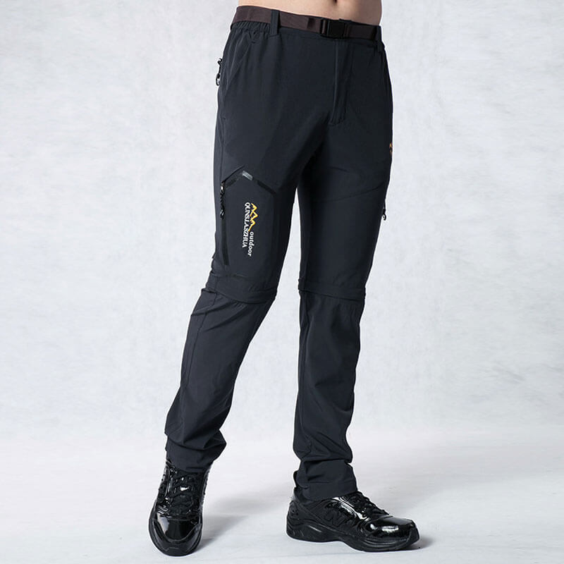 Lighteme Outdoor Quick Dry Pants & Shorts - Stretch hiking pants with two detachable sections