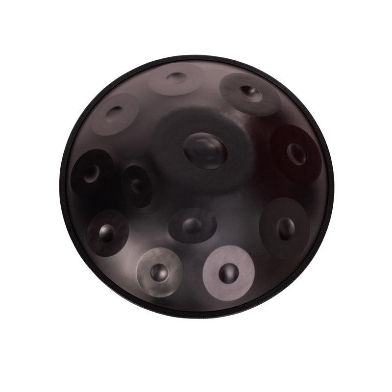 Lighteme Handmade Custom HandPan Drum D Minor Sabye Scale 22 Inches 9/10/12 Notes Nitride Steel Percussion Instrument