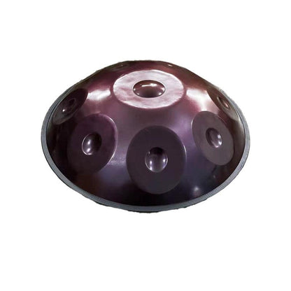 Lighteme Handmade Custom HandPan Drum D Minor Sabye Scale 22 Inches 9/10/12 Notes Nitride Steel Percussion Instrument