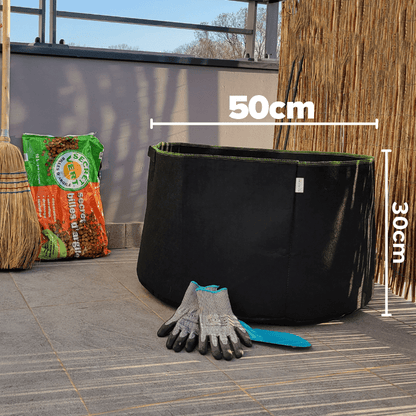 Lighteme Micro belüfteter Pflanzsack aus Geotextil 