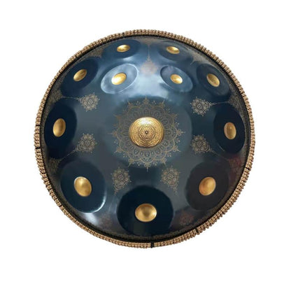 Royal Garden Maßgeschneiderte Handgefertigte Handpan drums aus Nitridstahl, d-Moll Sabye 22 Zoll 9/10/12 Noten