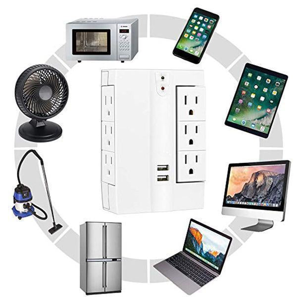 Lighteme Multi-function Tray Wall Plug（US）