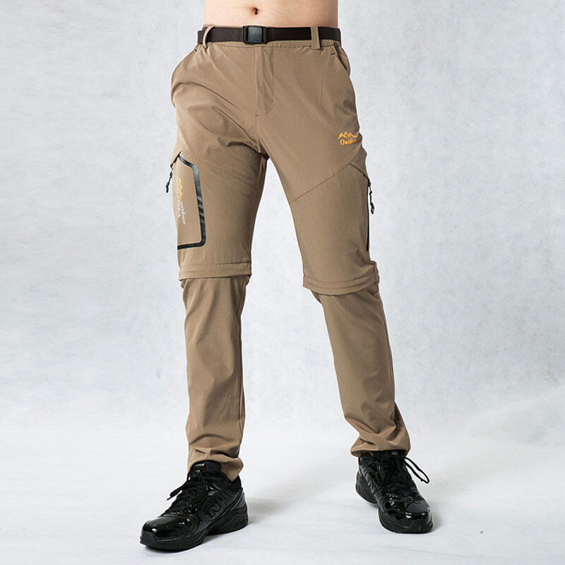 Lighteme Outdoor Quick Dry Pants & Shorts - Stretch hiking pants with two detachable sections