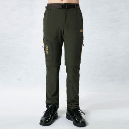 Lighteme Outdoor Quick Dry Pants & Shorts - Stretch hiking pants with two detachable sections