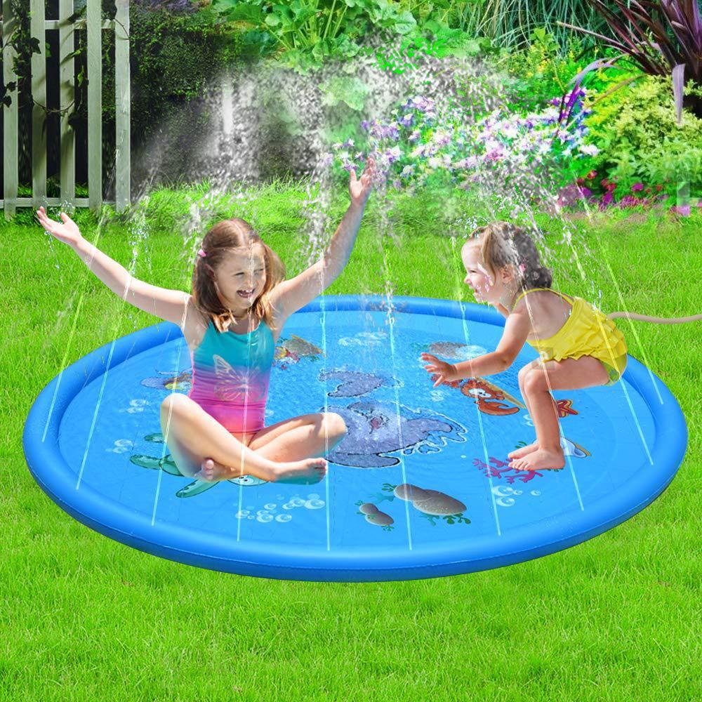 Tapis de piscine à éclaboussures d'eau Lighteme Kids