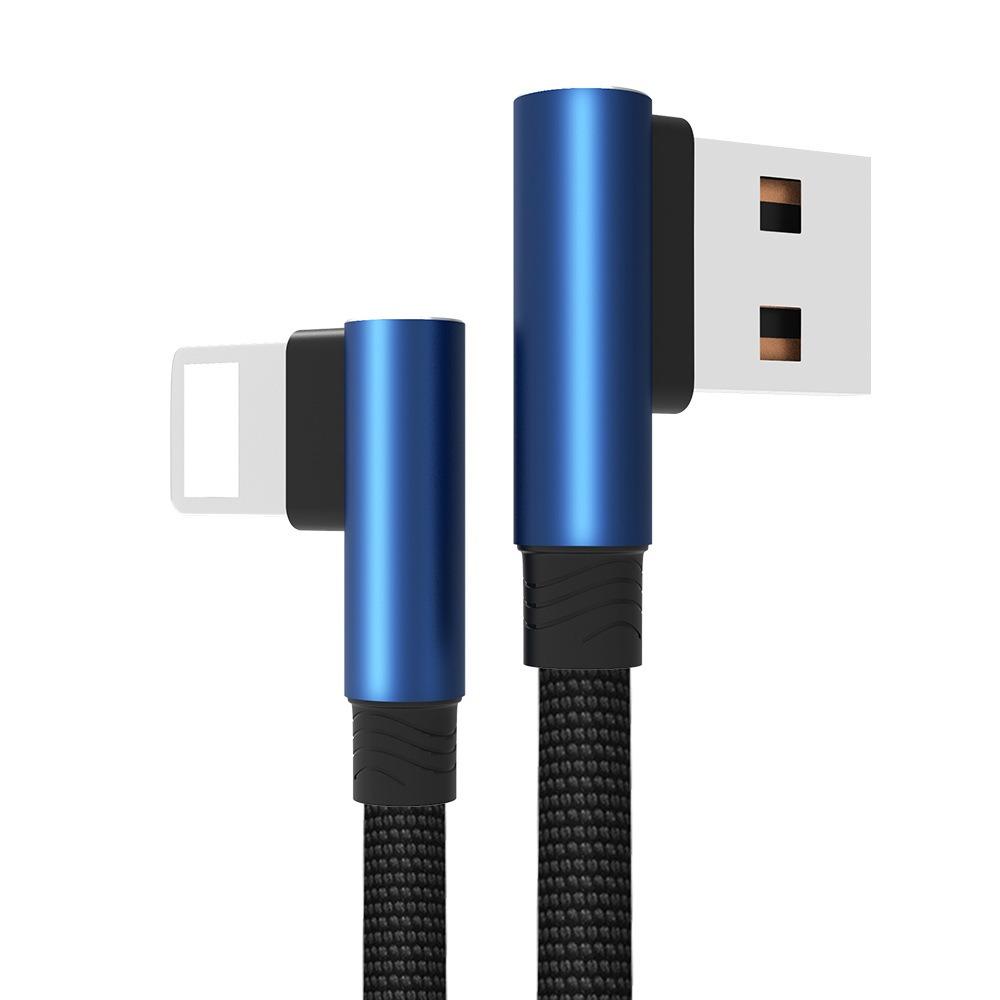 Ihrtrade Titan Unbreakable 90 Degree Plug Fast Charging Cable (Include 2PCS & 3PCS)
