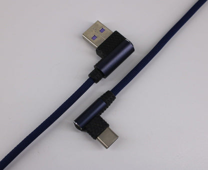 Ihrtrade Titan Unbreakable 90 Degree Plug Fast Charging Cable (Include 2PCS & 3PCS)