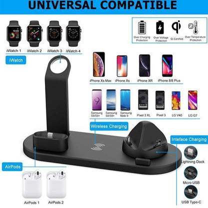 Lighteme Multifunctional 4 in 1 Wireless Charger (2 colors)