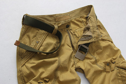 Ihrtrade - Washed Soft Cotton Cloth Men Cargo Tactical Shorts Plus Size (5 Colors),USB C Charger