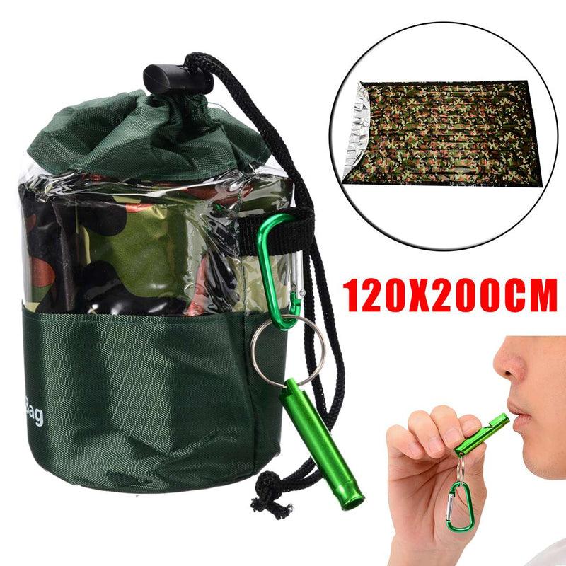 Sac de couchage chaud de camping d'urgence Lighteme