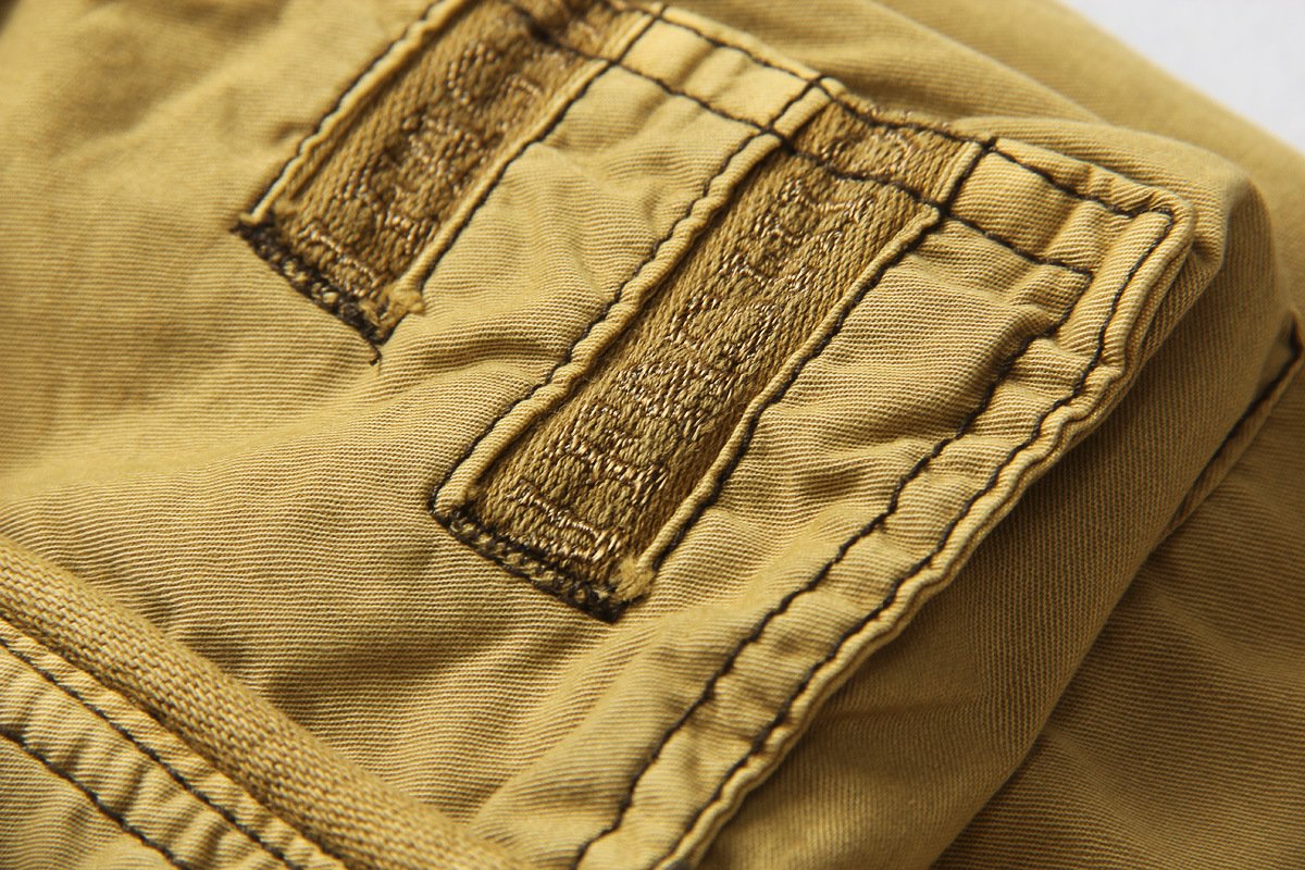 Ihrtrade - Washed Soft Cotton Cloth Men Cargo Tactical Shorts Plus Size (5 Colors),USB C Charger