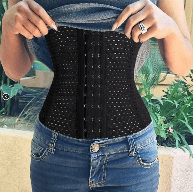 SculptSweat® Korsett-Taillentrainer – Body Shaper für Frauen!