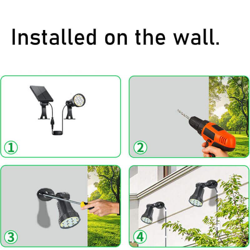 Lighteme LED 100-Lumen Solar Spotlight