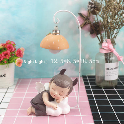 Lighteme Cartoon Little Angel Night Light