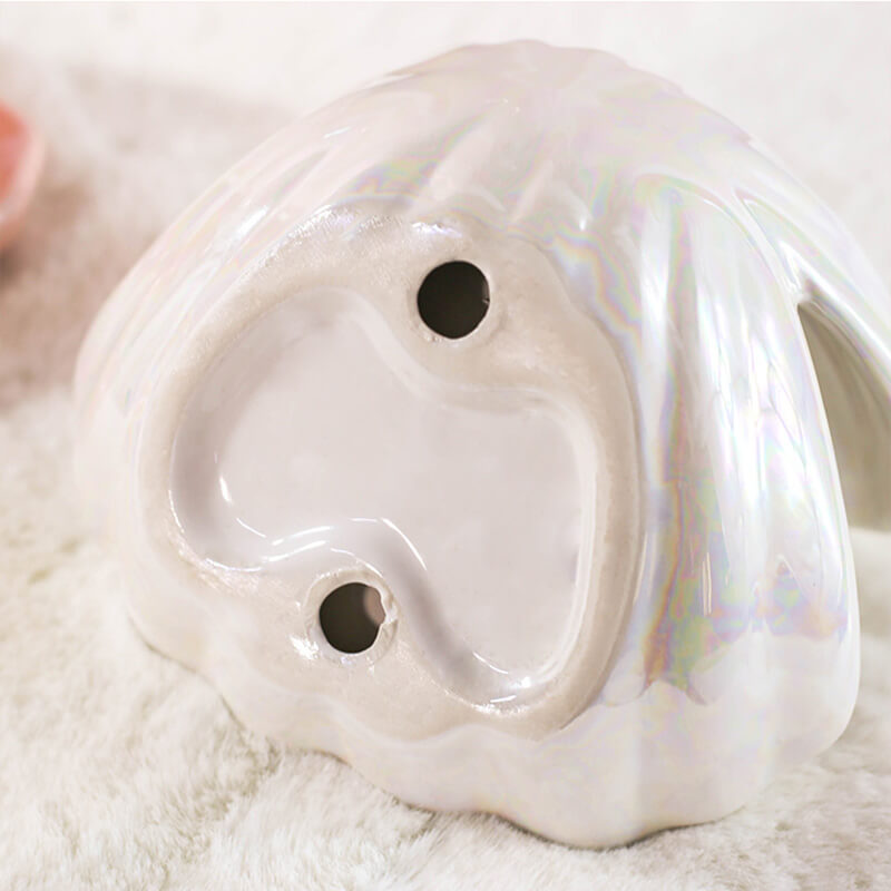 Lighteme Ceramic Shell Pearl Night Lamp
