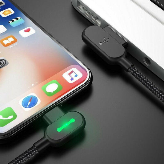 Ihrtrade Titan Unbreakable 90 Degree Plug Fast Charging Cable (Include 2PCS & 3PCS)