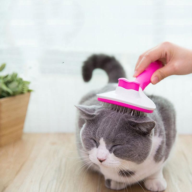 Lighteme Pet Shorthair Comb Shedding Tool (5 colors)