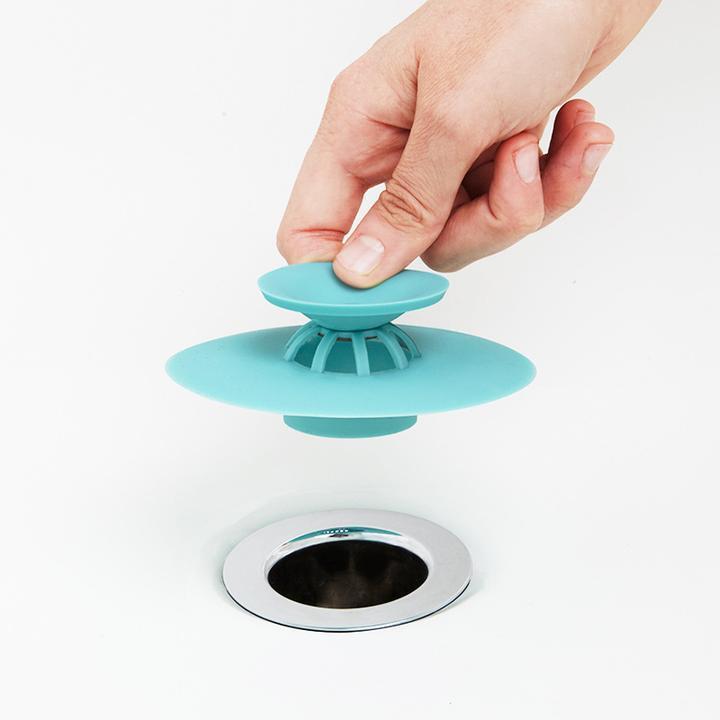 Lighteme Press Type Silicone Sink Strainers (2 colors)