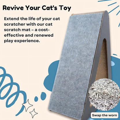 Tapis à gratter pour chat Lighteme - Lot de 2 tapis