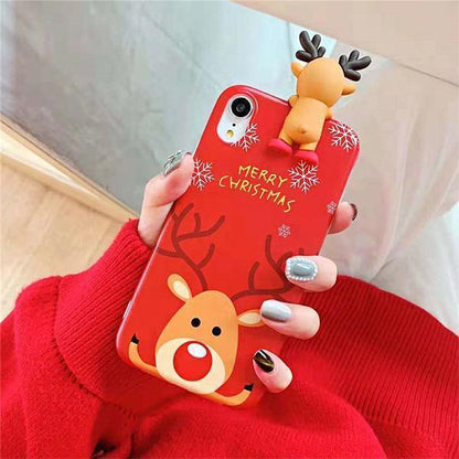 Lighteme Couple's Christmas - Theme Protection Case for iPhone (2 Pcs)