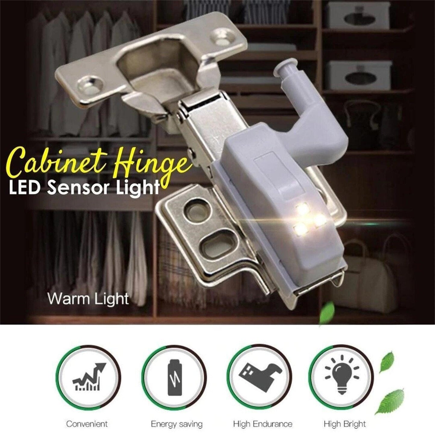 Lighteme Automatisches LED-Licht für Schränke