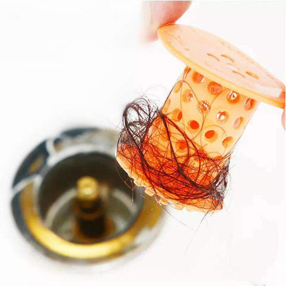 Lighteme TubShroom Revolutionary Hair Catcher Drain Protector for Tub Drains