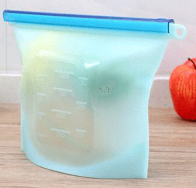 Lighteme Reusable Silicone Food Bag (4 colors)