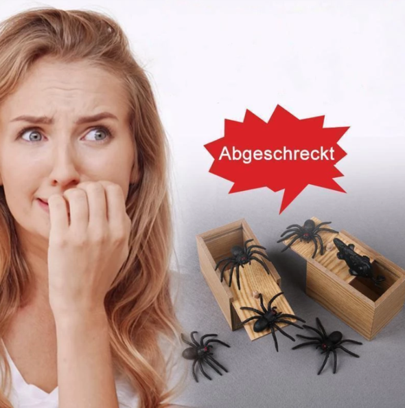 Ihrtrade Halloween decoration Prank Scare Spider