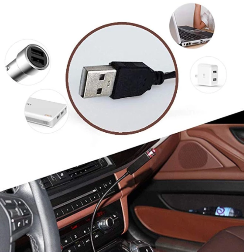 Lighteme Plug and Play-Car and Home Ceiling Romantic USB Night Light! (2 colors)