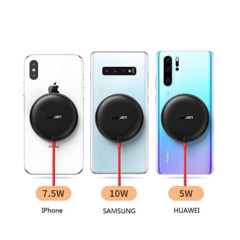 The charger, made of plastic and silicone is small,
