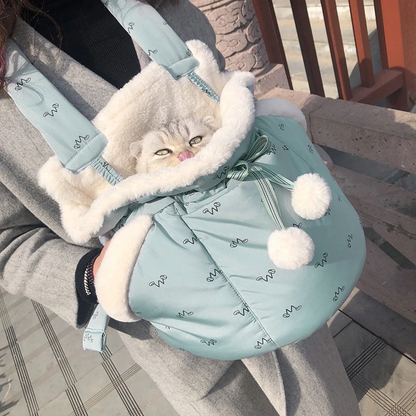 Lighteme Comfortable Pet Pack Warm Carrying Chest Bag (2 colors)